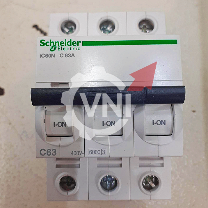 MCB Schneider IC60N 3 Phase 63A